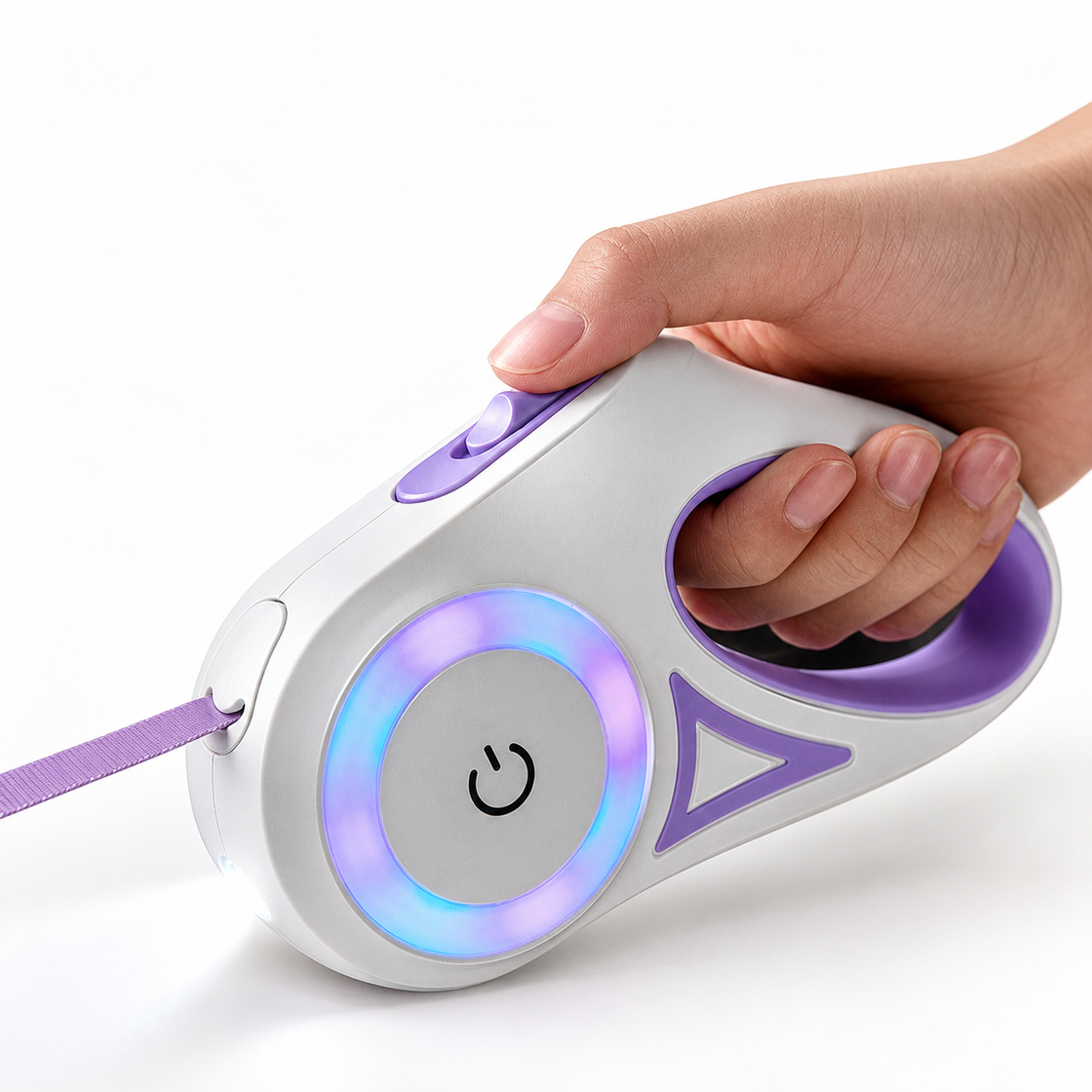 TrailLead — Retractable Dog Leash with One-Button Brake — product view 1