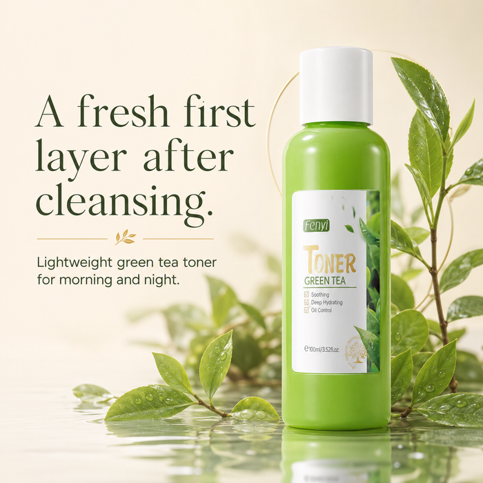 GreenLeaf green tea toner hero