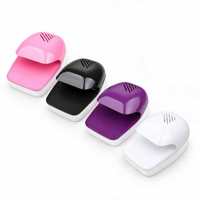 PolishDry — all four colors studio view