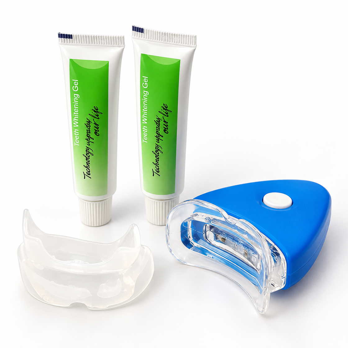 LED Teeth Whitening Kit — clean white studio product photograph