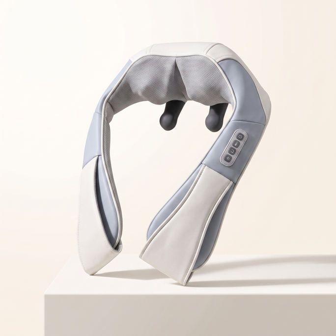 ReliefWrap — Heated Neck & Shoulder Massager clean studio hero